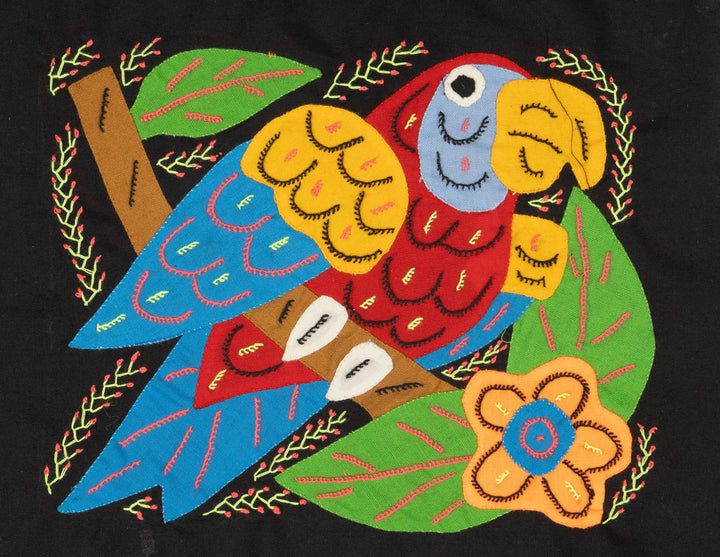 Multi-Color Parrot Bird Red And Blue Molita