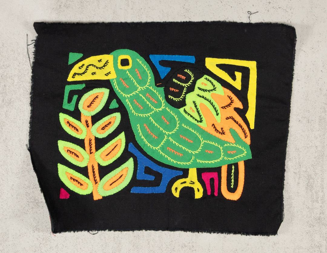 Multicolor Orange And Green Bird Molita