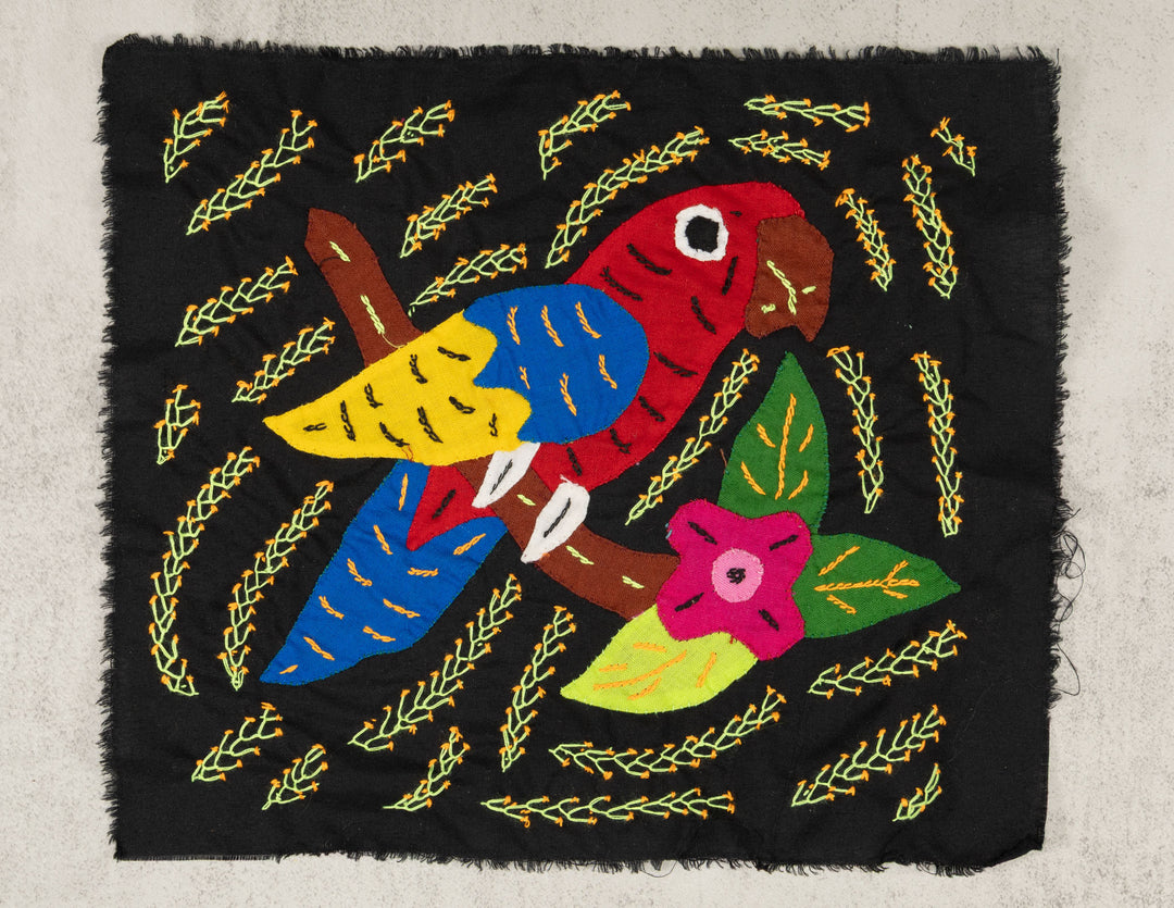 Multi-Color Parrot Bird Red And Blue Molita