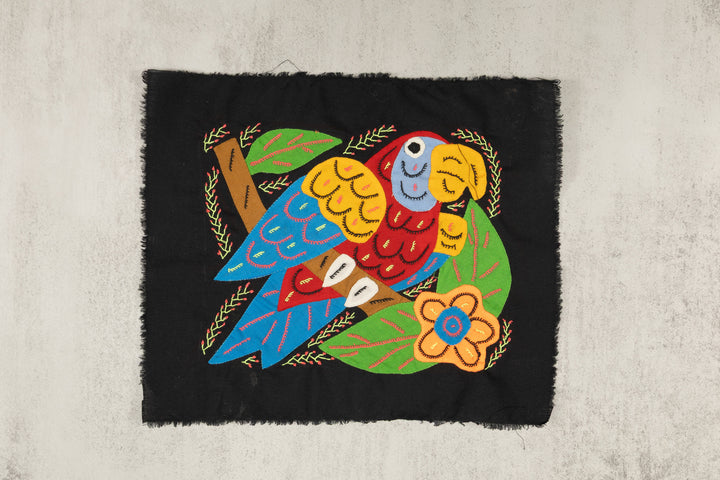 Multi-Color Parrot Bird Red And Blue Molita