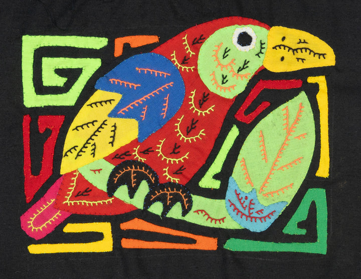 Multicolor Red And Blue Bird Molita