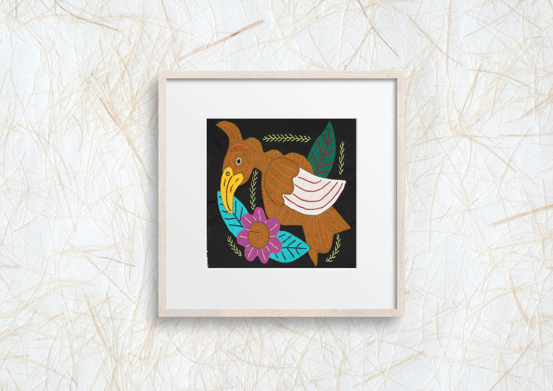 Multicolor Bird Brown And White Molita