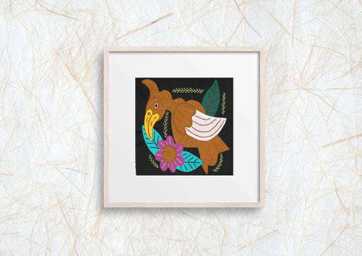 Multicolor Bird Brown And White Molita