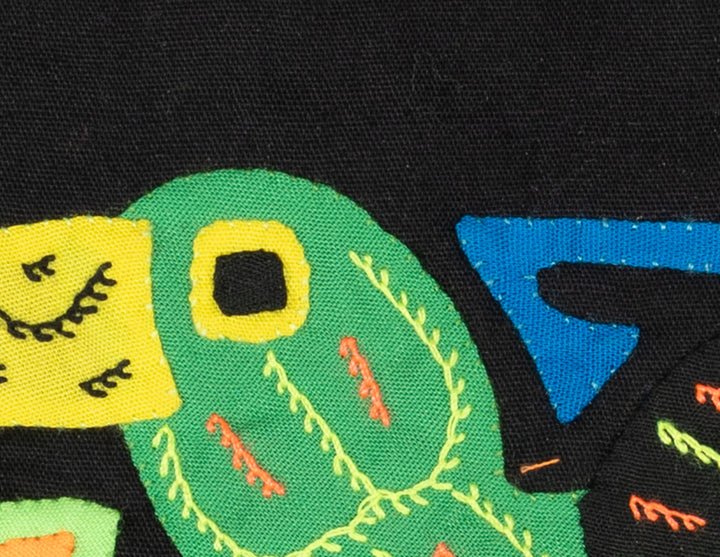 Multicolor Orange And Green Bird Molita