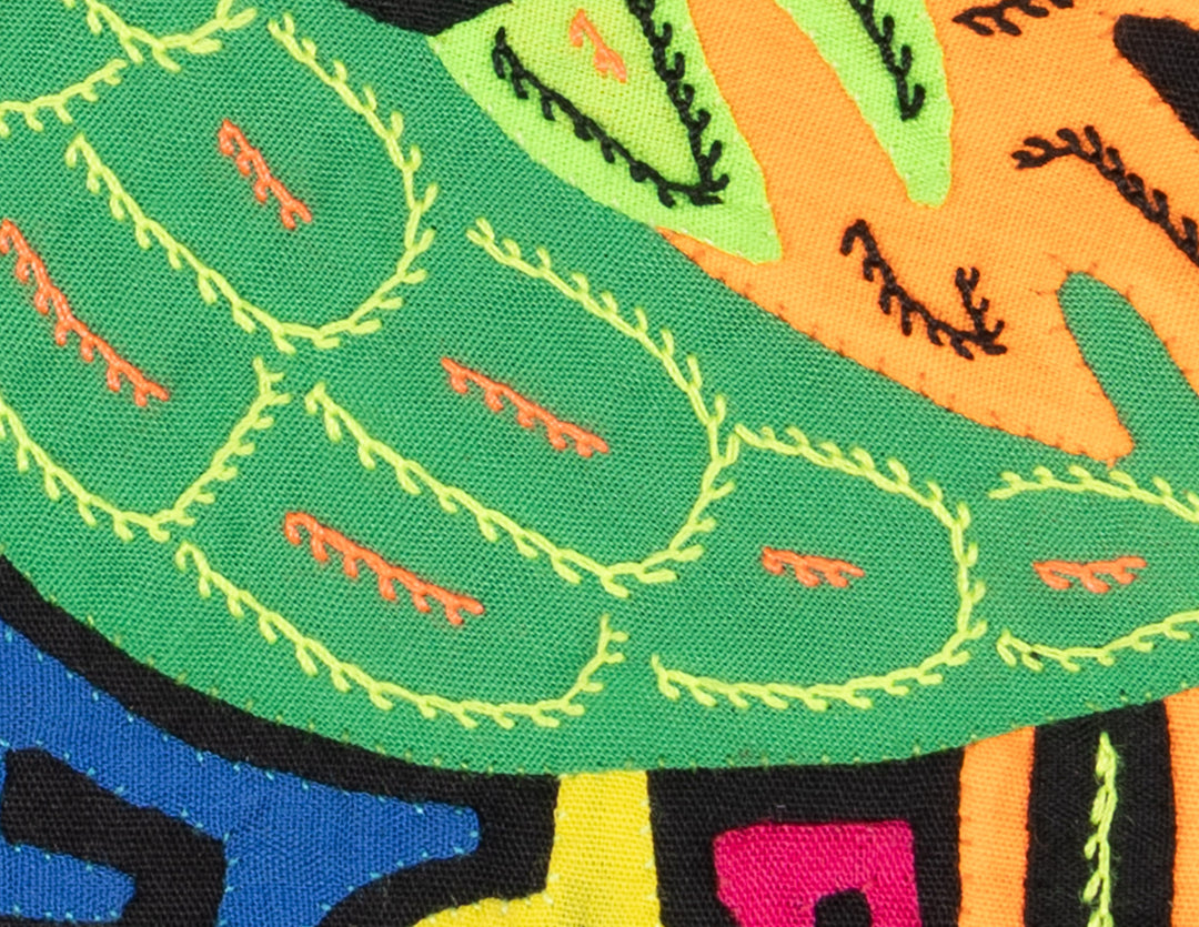 Multicolor Orange And Green Bird Molita