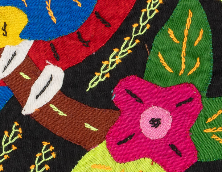 Multi-Color Parrot Bird Red And Blue Molita