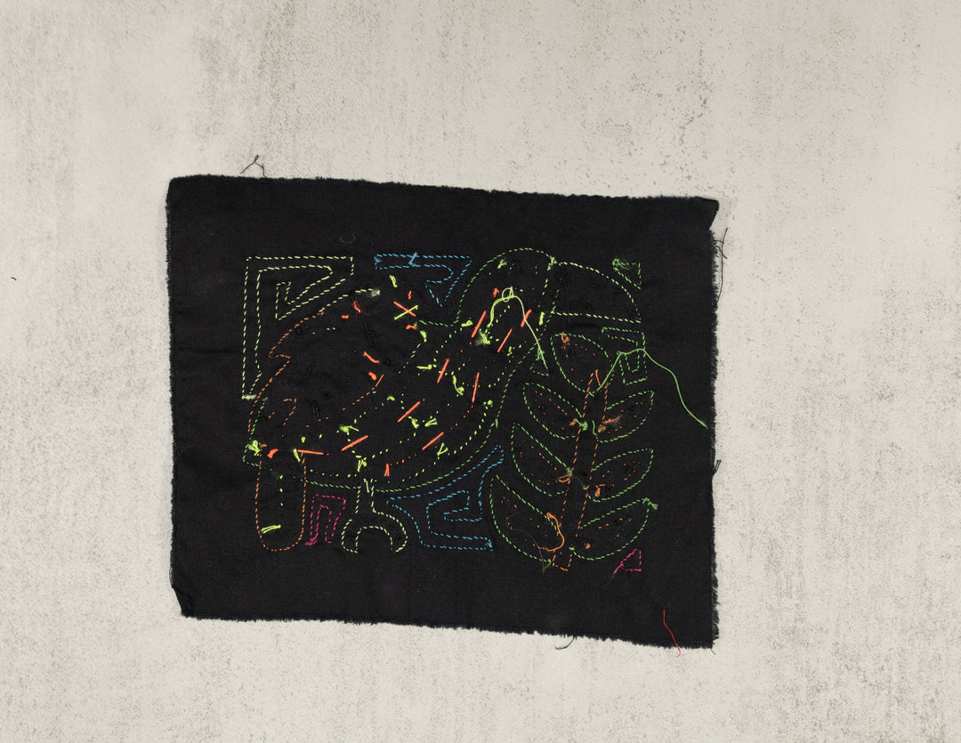 Multicolor Orange And Green Bird Molita