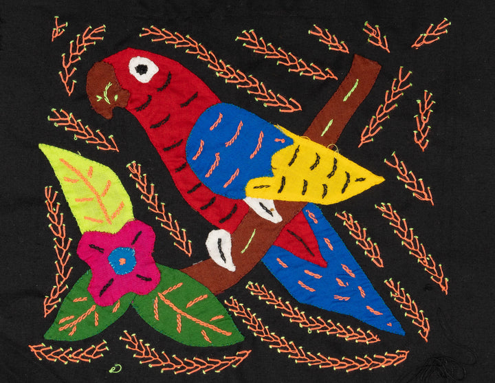 Multi-Color Parrot Bird Red And Blue Molita