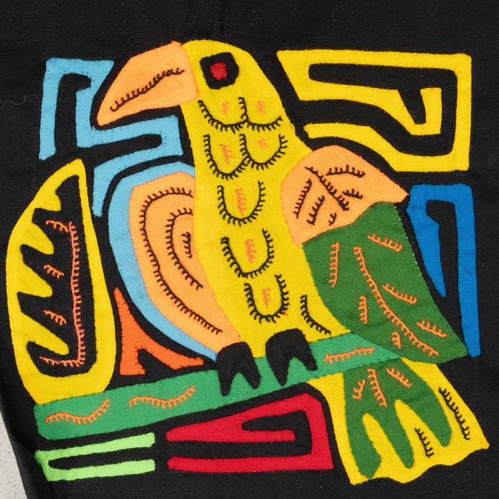 Multicolor Yellow Orange And Blue Bird Molita