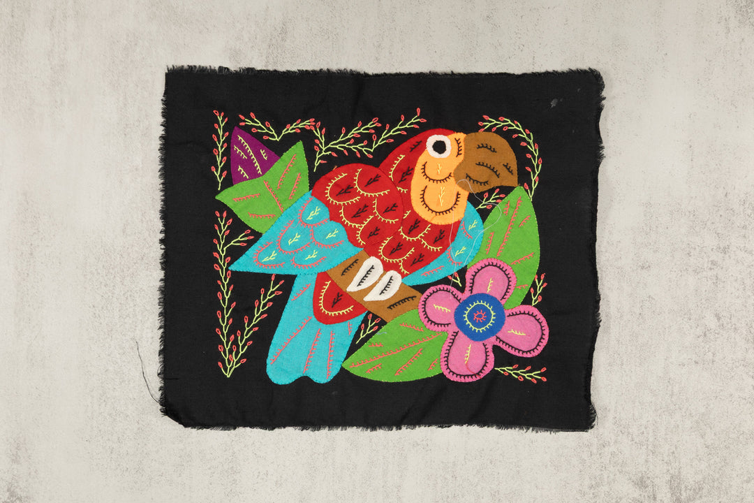 Multi-Color Parrot Bird Red And Blue Molita