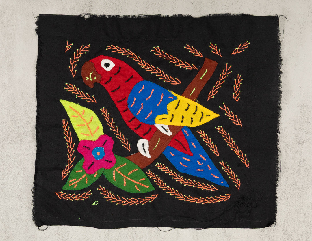 Multi-Color Parrot Bird Red And Blue Molita