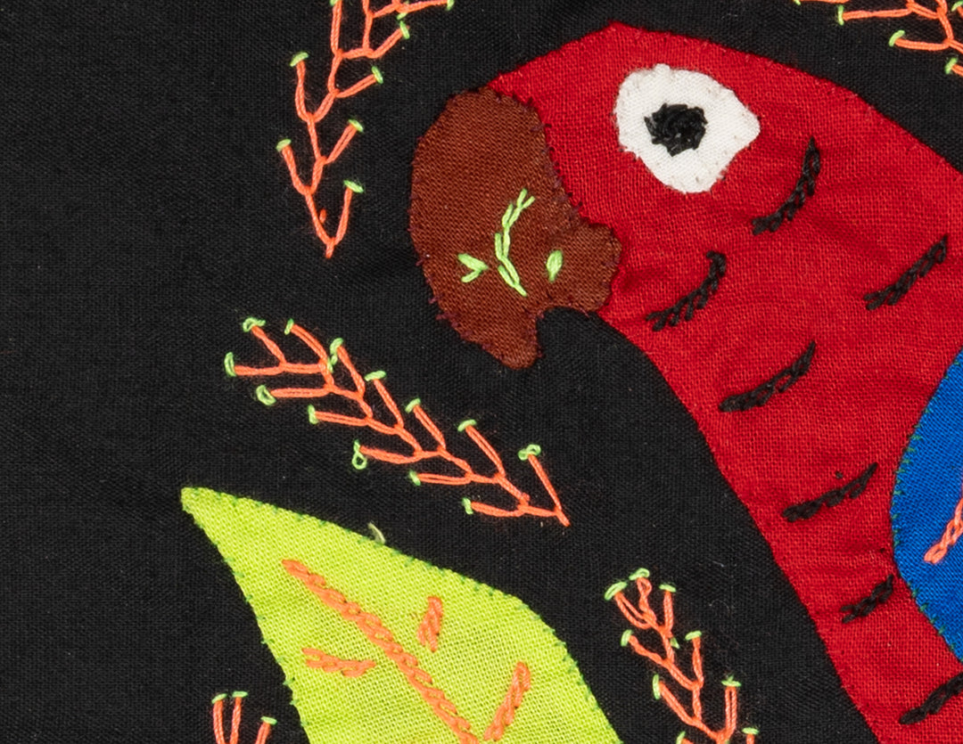 Multi-Color Parrot Bird Red And Blue Molita