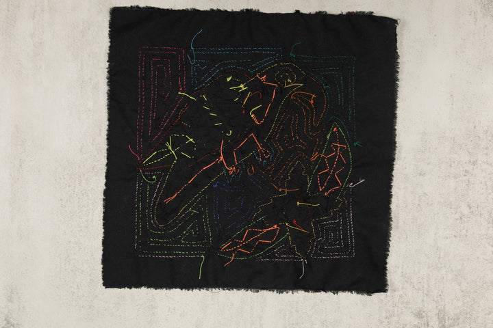 Multi-Color Bird Red And Yellow Molita