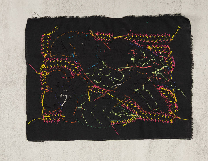 Multicolor Red Gold And Blue Bird Molita