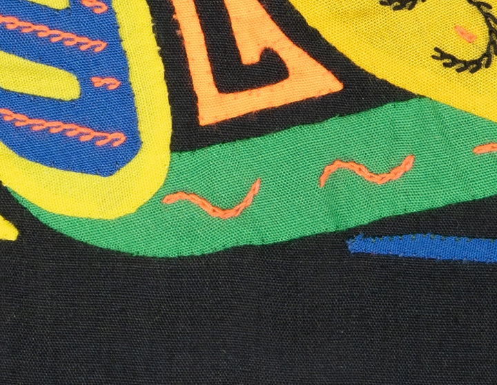 Multicolor Yellow Green And Blue Bird Molita