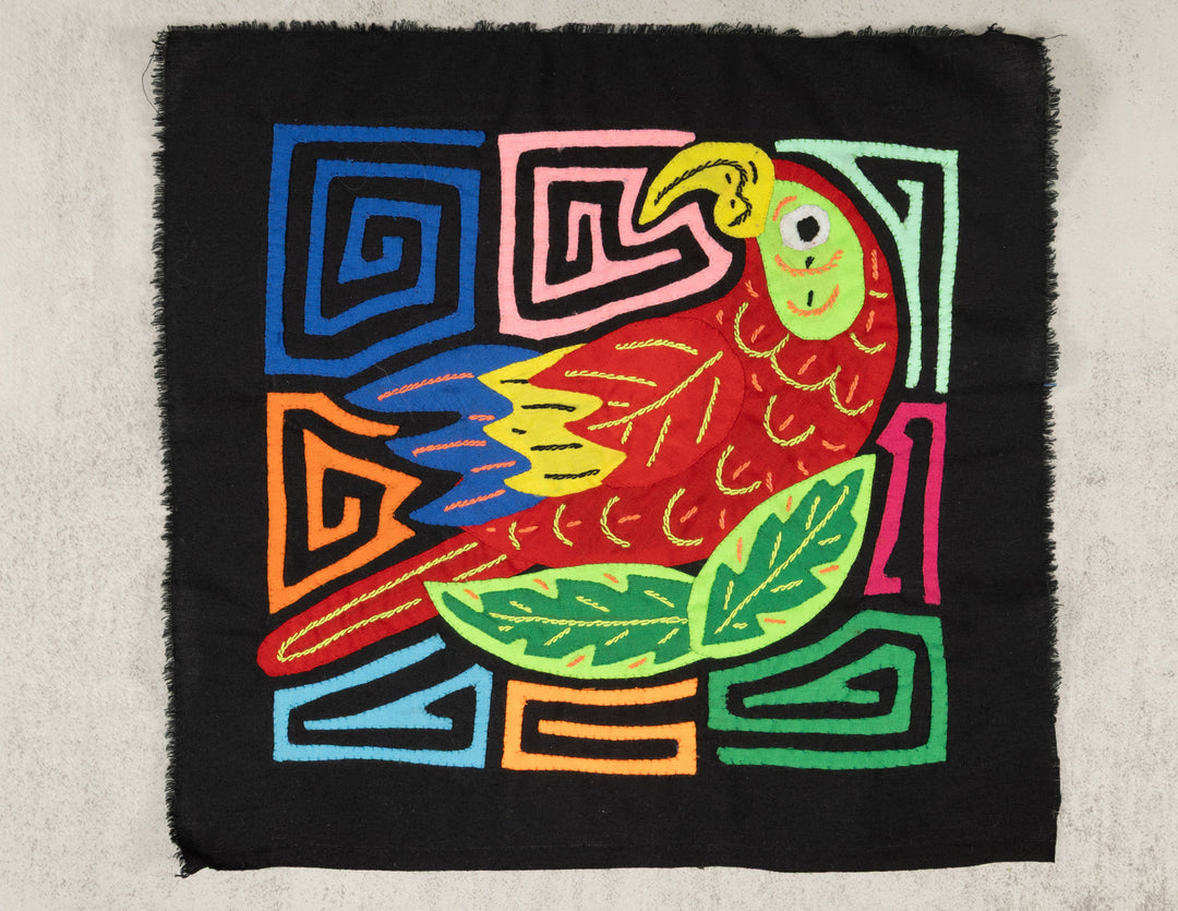 Multi-Color Parrot Bird Red And Blue Molita