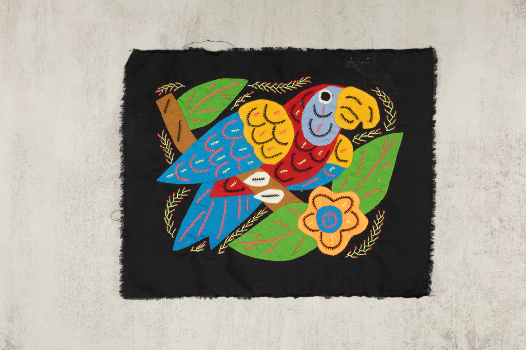 Multi-Color Parrot Bird Red And Blue Molita