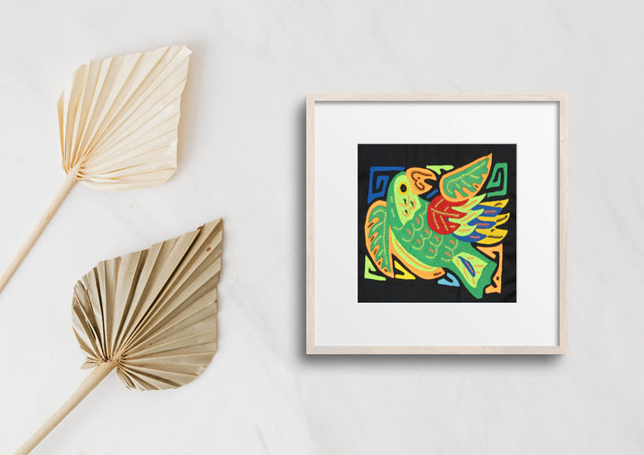 Multicolor Red Green And Orange Bird Molita