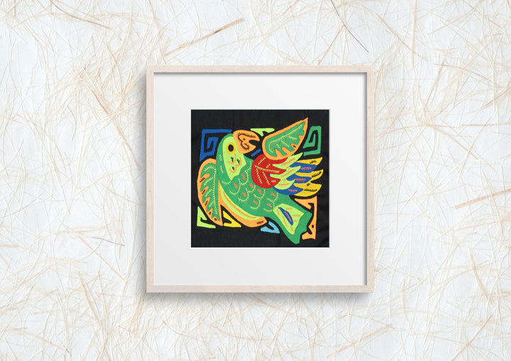 Multicolor Red Green And Orange Bird Molita