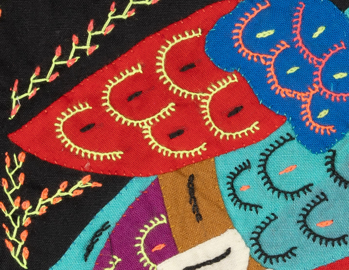 Multicolor Red And Blue Bird Molita