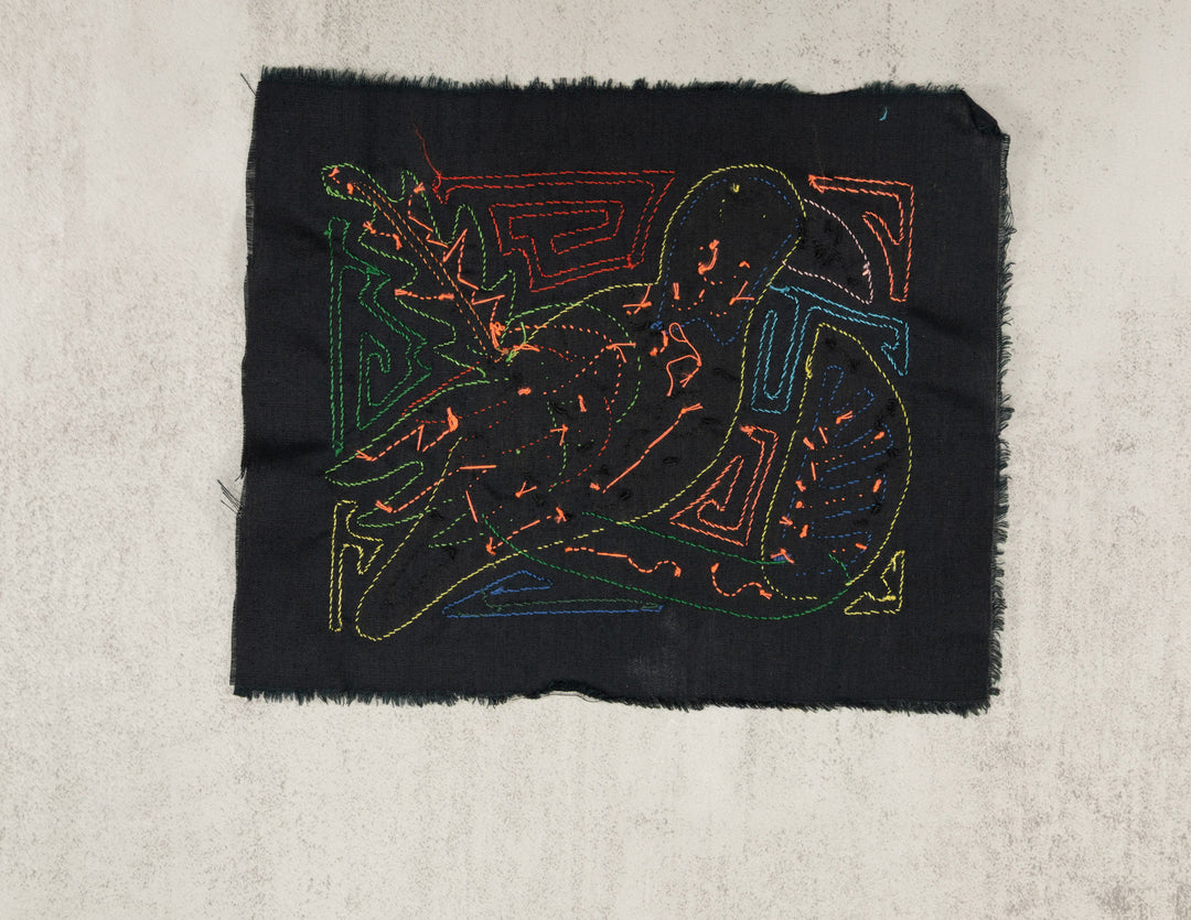 Multicolor Yellow Green And Blue Bird Molita