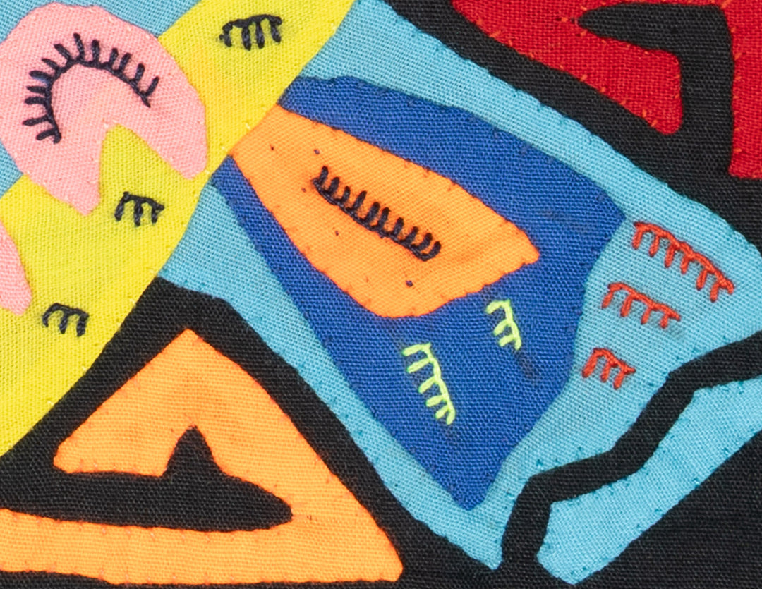 Multicolor Orange And Blue Bird Molita