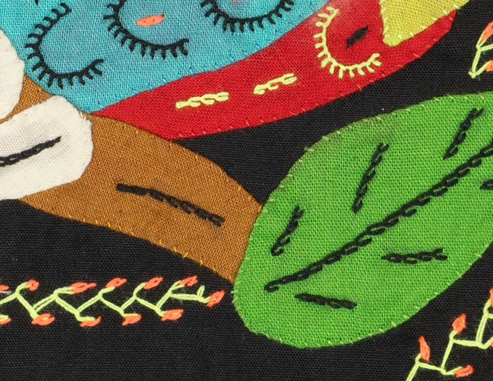 Multicolor Red And Blue Bird Molita