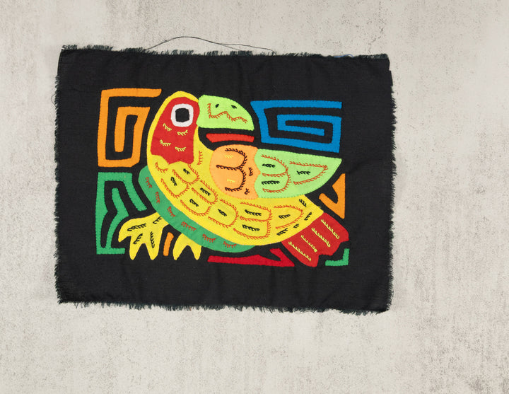 Multicolor Yellow Green And Red Bird Molita