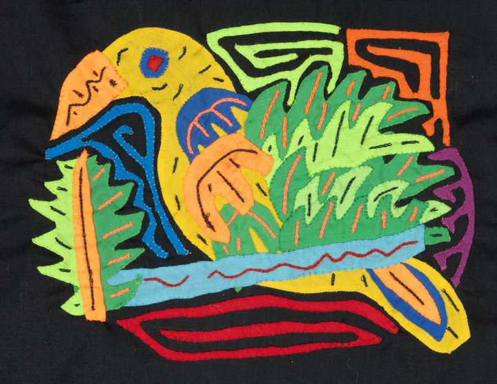 Multicolor Green Orange And Yellow Molita