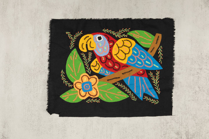 Multi-Color Parrot Bird Red And Blue Molita