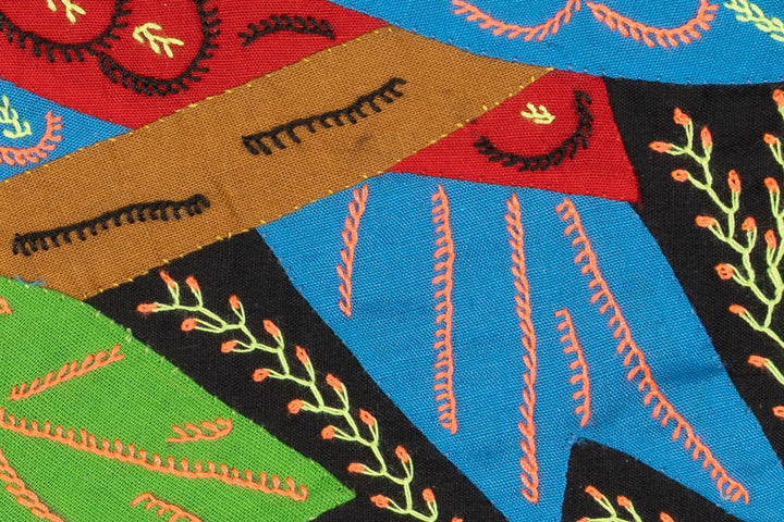 Multi-Color Parrot Bird Red And Blue Molita