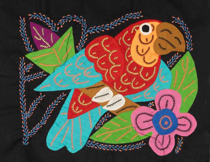 Multi-Color Parrot Bird Red And Blue Molita