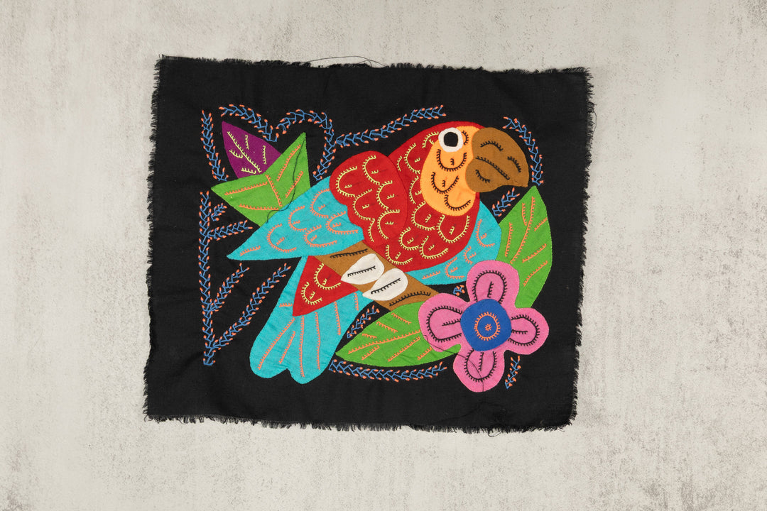 Multi-Color Parrot Bird Red And Blue Molita