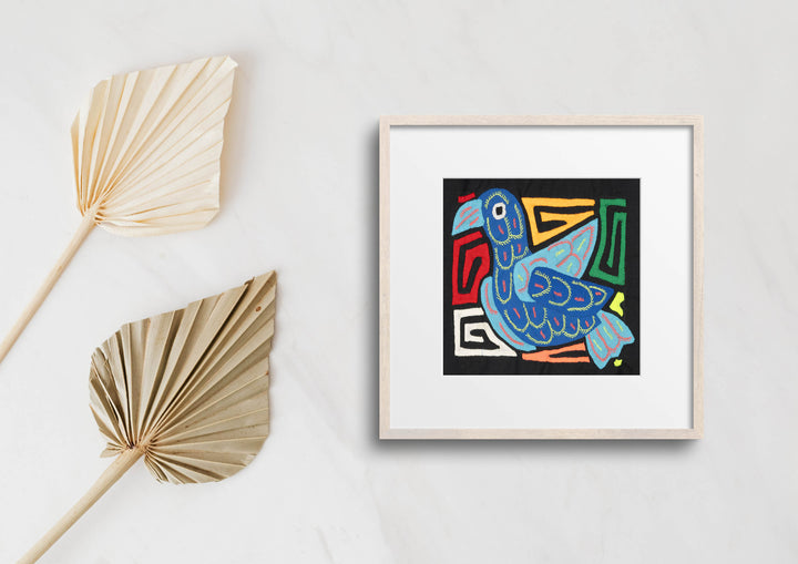 Multicolor Blue Bird Molita
