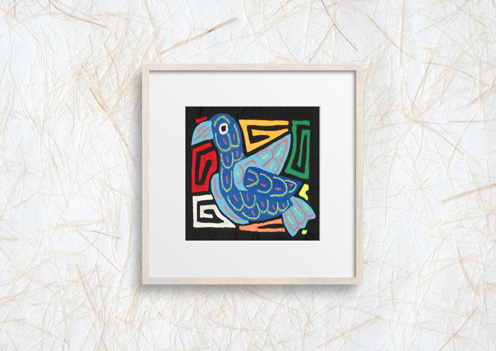 Multicolor Blue Bird Molita