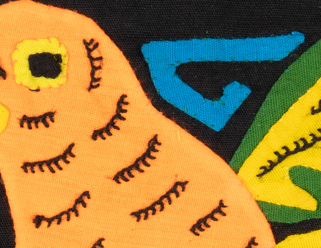 Multicolor Orange Yellow And Red Bird Molita