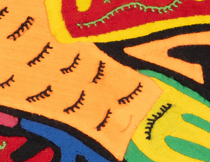 Multicolor Orange Yellow And Red Bird Molita