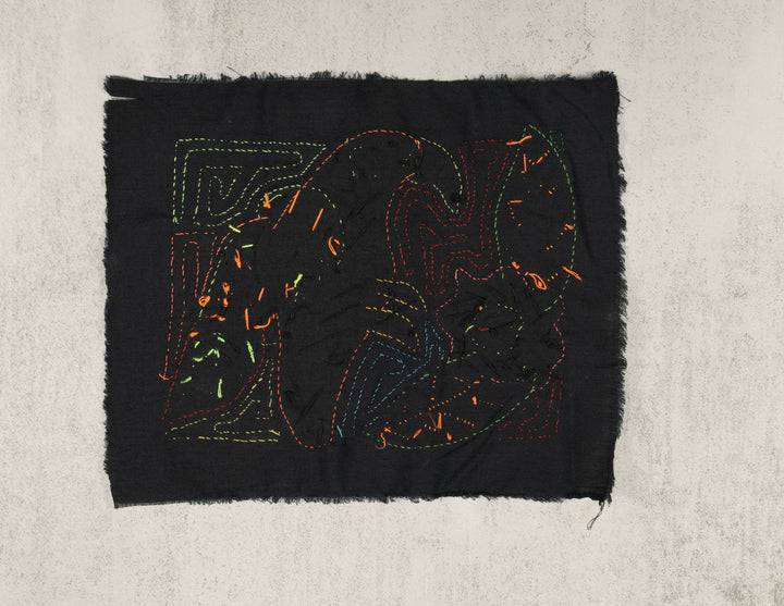 Multicolor Orange Green And Red Bird Molita