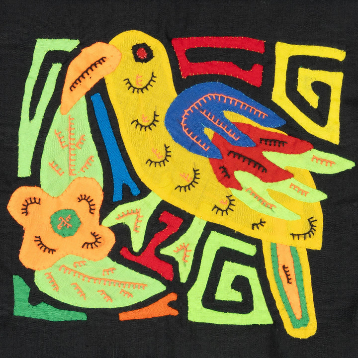 Multicolor Blue Yellow And Red Bird Molita