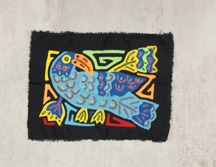 Multicolor Orange Yellow And Blue Bird Molita