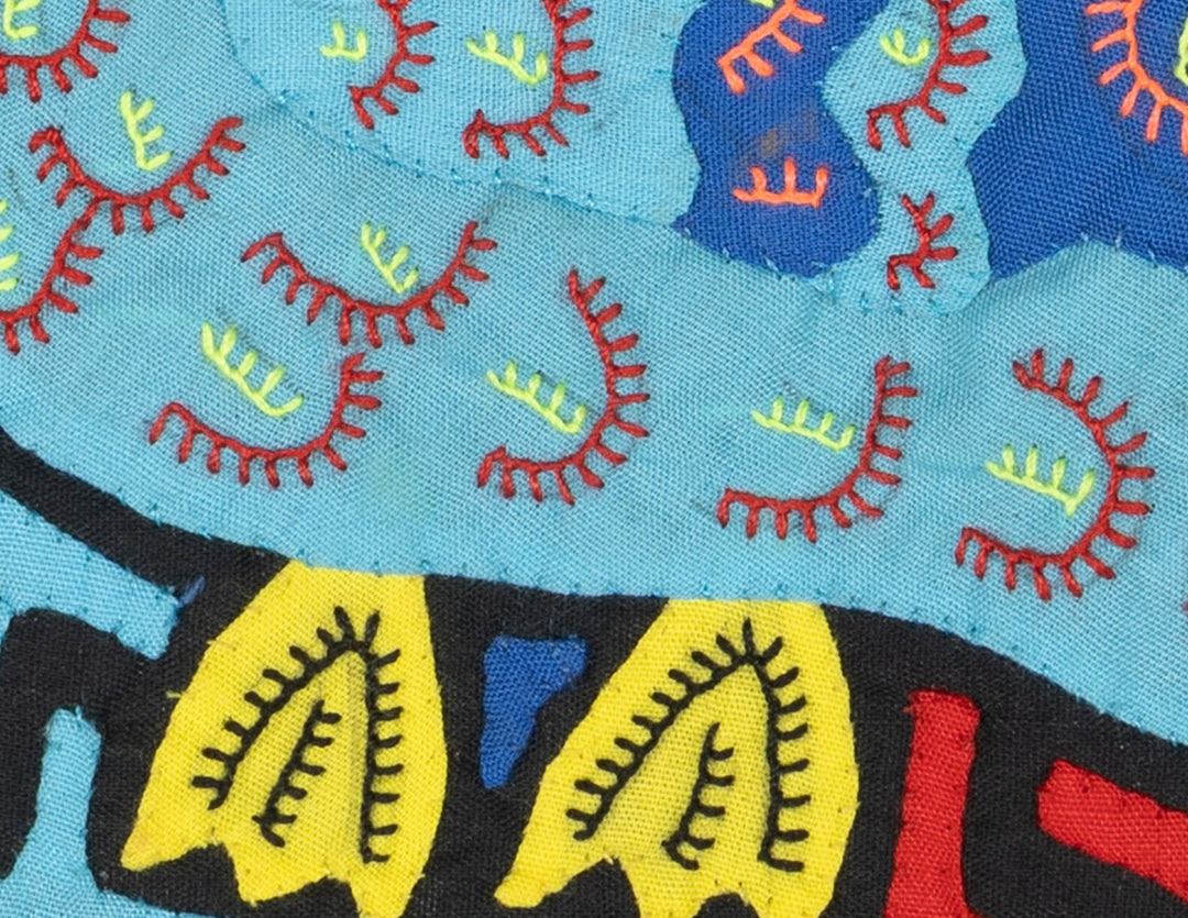 Multicolor Orange Yellow And Blue Bird Molita