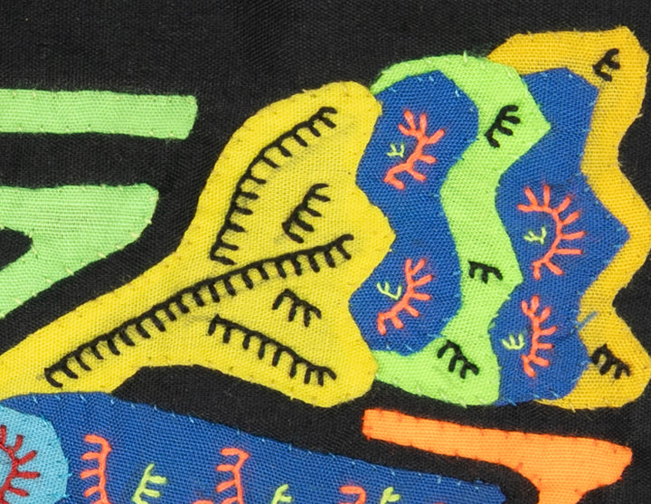 Multicolor Orange Yellow And Blue Bird Molita