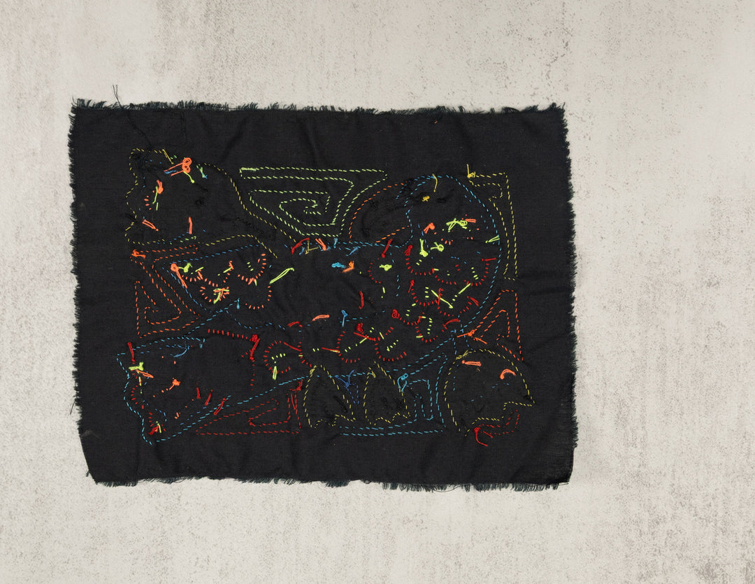 Multicolor Orange Yellow And Blue Bird Molita