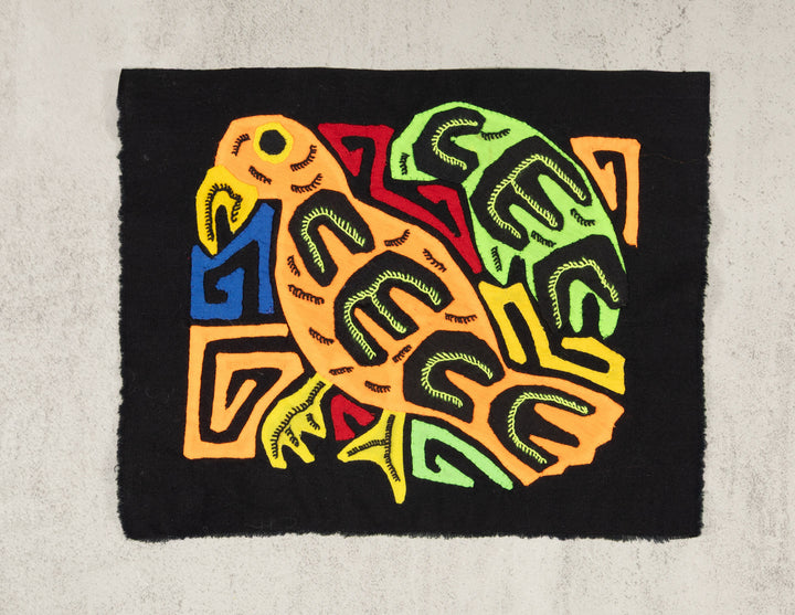 Multicolor Orange And Green Bird Molita