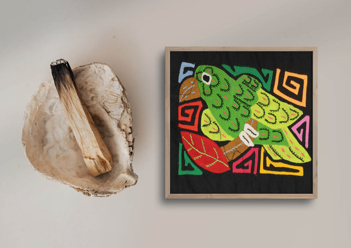 Multicolor Red Abd Green Bird Molita