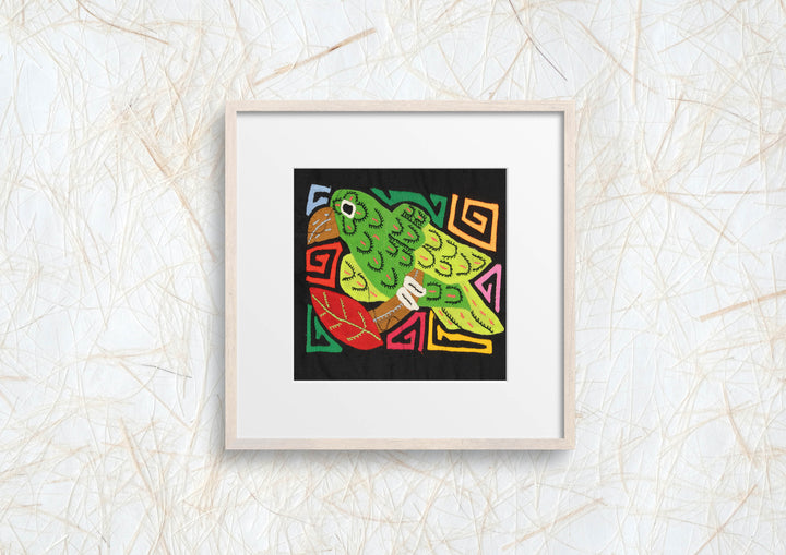 Multicolor Red Abd Green Bird Molita