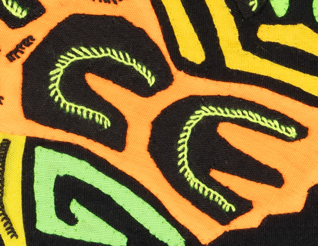 Multicolor Orange And Green Bird Molita