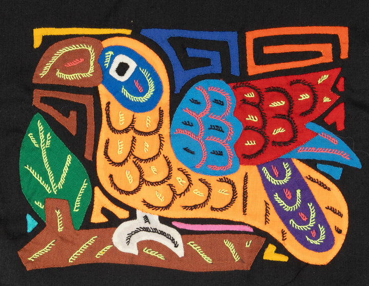 Multicolor Orange And Blue Molita