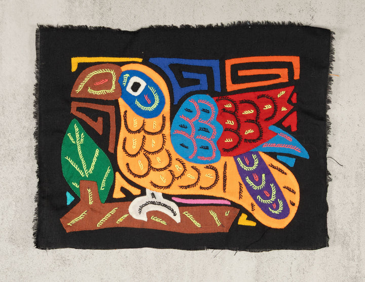 Multicolor Orange And Blue Molita