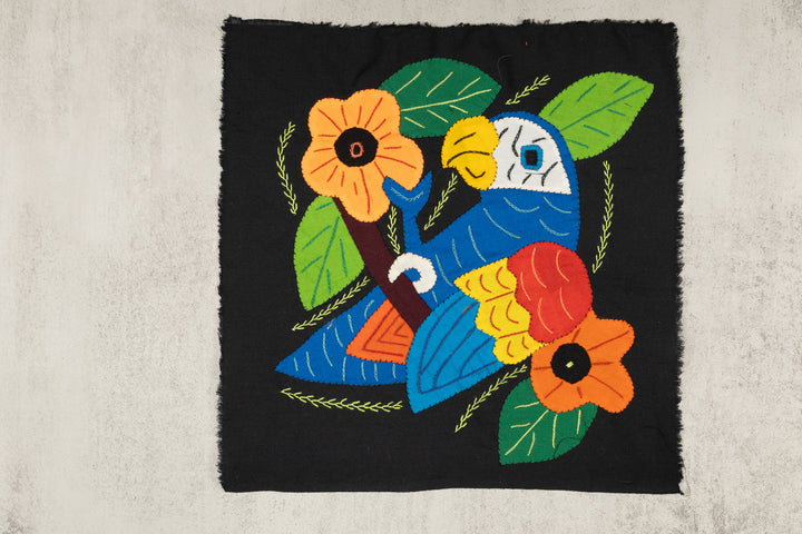 Multi-Color Parrot Bird Red And Blue Molita